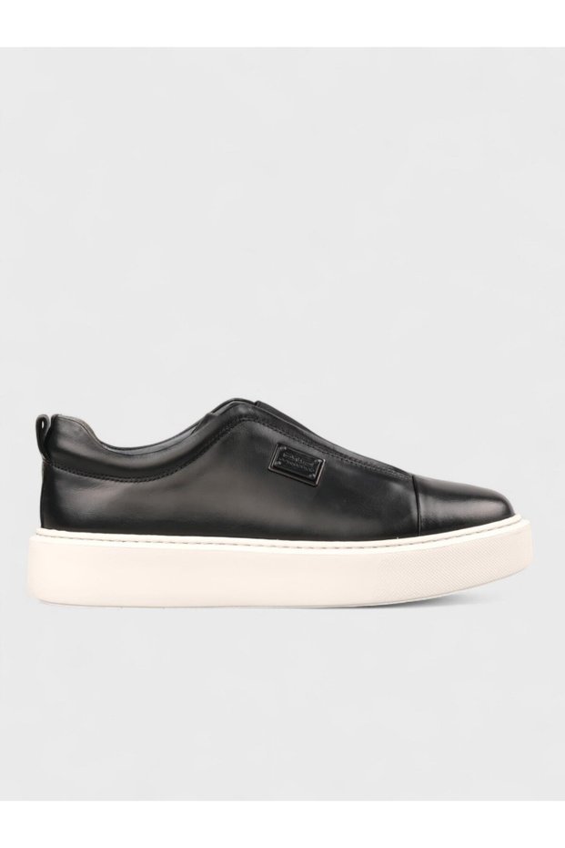 Men's Summer 4cm Thick Sole Casual Shoes - 146 3789 - Black