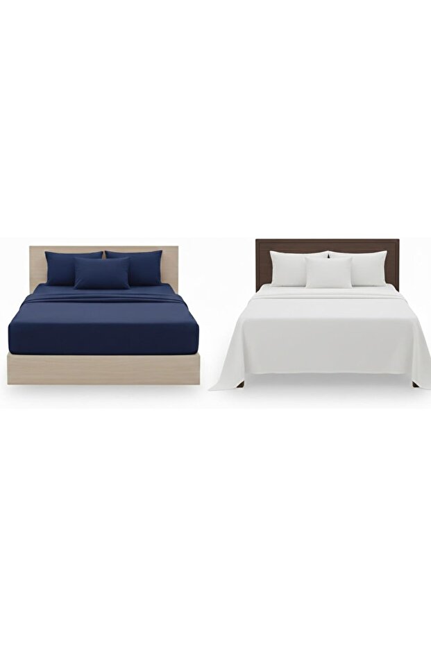 Luxurious 220 Thread Count Cotton King Size Fitted Sheet