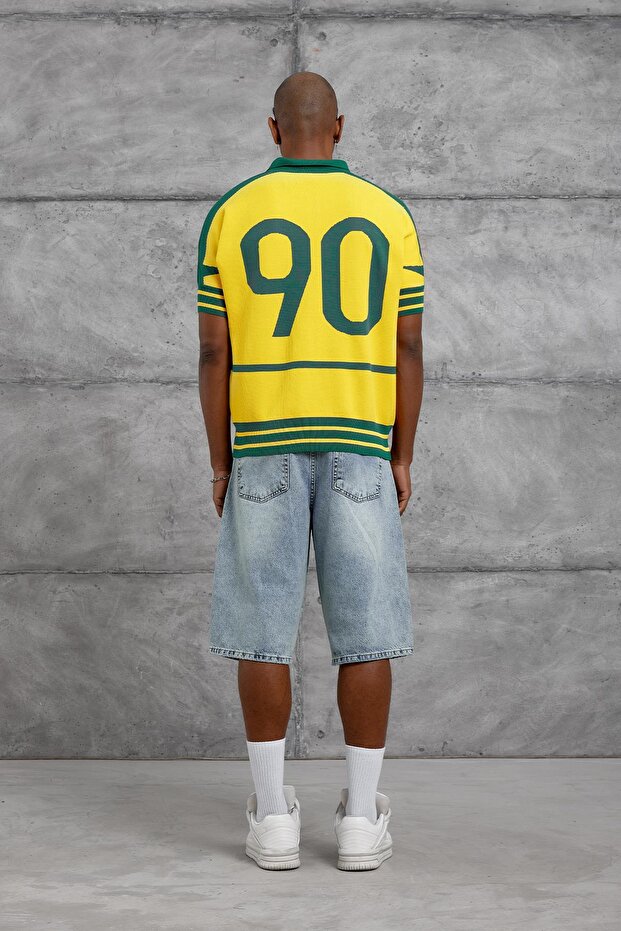 Yellow Team Triko Tshirt - 3