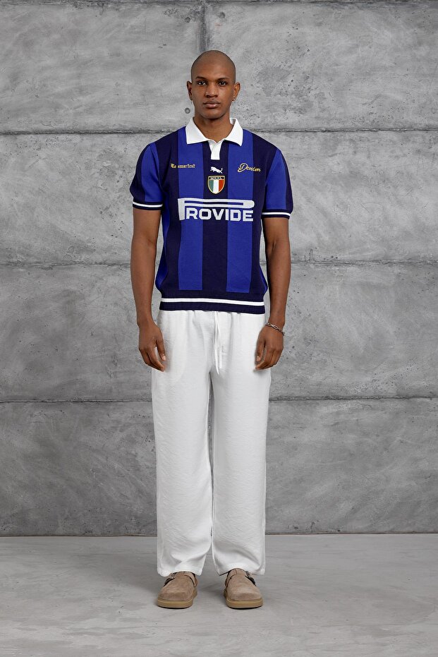 Tricou de echipă bleumarin - 1