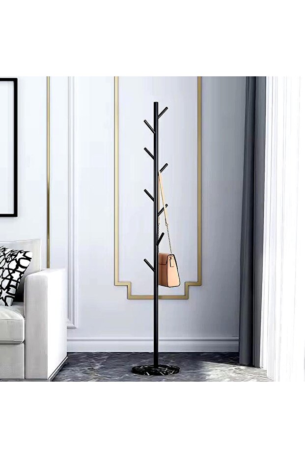 علاق ملابس لون اسود - 1