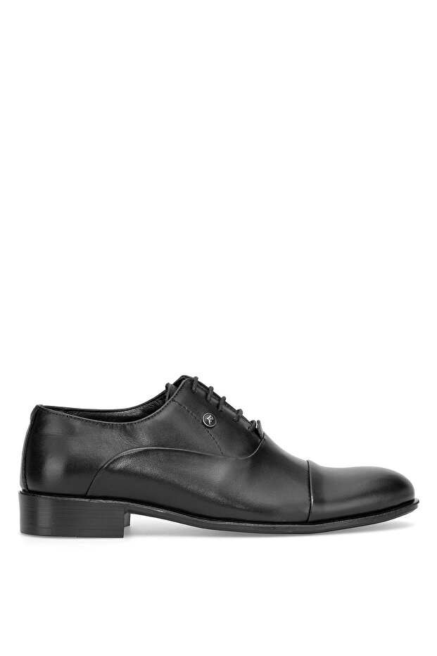 Elit 26Yslryl7018C Men's Genuine Leather Classic Shoes Black