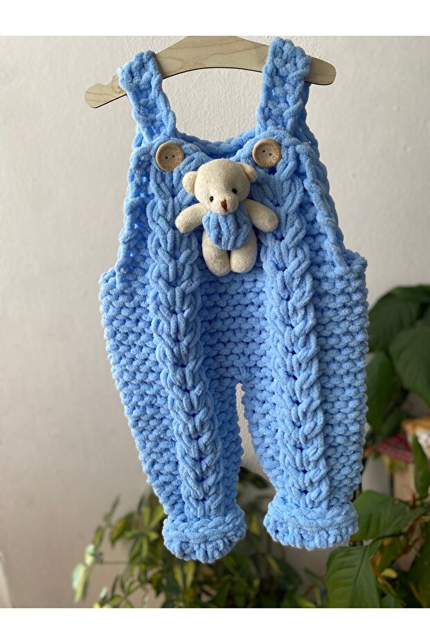 Puffy örgü tulum - 2