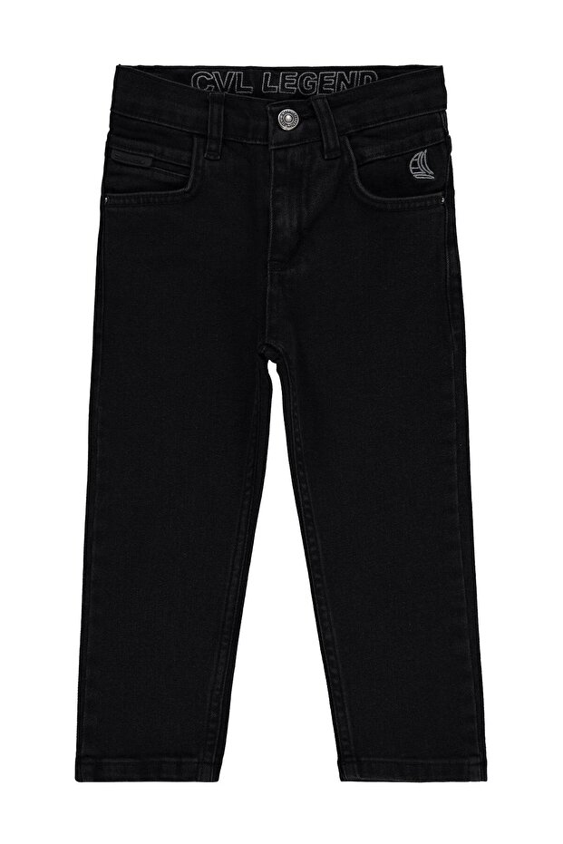 Basic 2-5 Years Old Pants Jeans - Black 2-3 Years Old