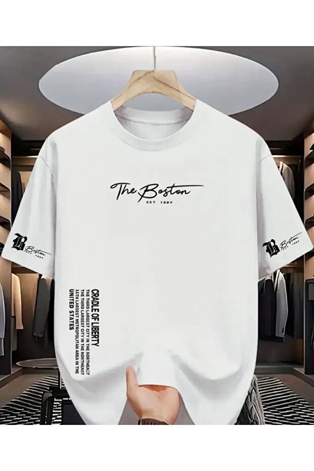 Cty Printed Oversize T-Shirt Street Style