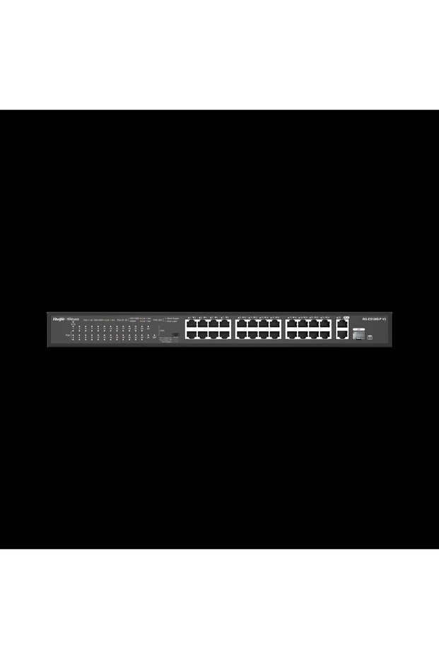 Reyee Rg-Es126S-P 24 Port 10/100 24 Port Poe+ 1X Uplink + 1Xsfp 370 Watt Unmanaged Rack Mou