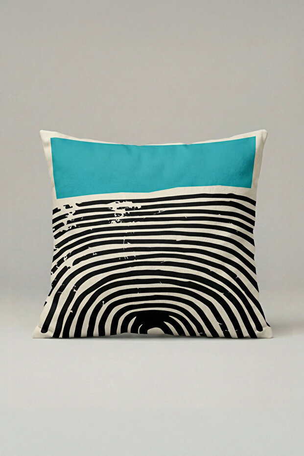Modern Abstract Line Pattern Cushion Cover 024 – 45X45 cm Decorative Pillowcase