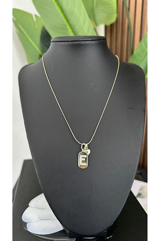 E Harf Charm Kolye - 1