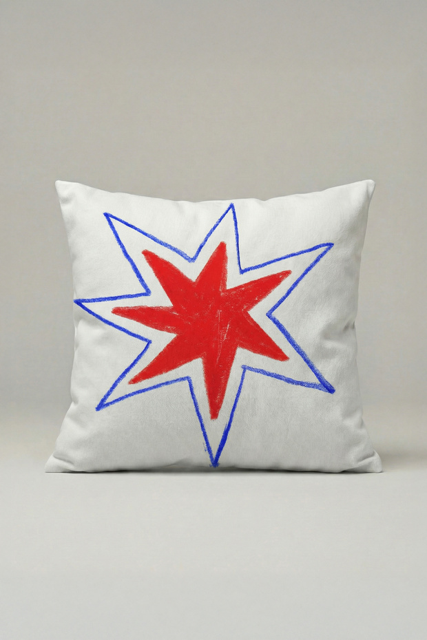 Pop Art Star Modern Decorative Throw Pillow Cover 063 – Pillowcase 45X45 cm