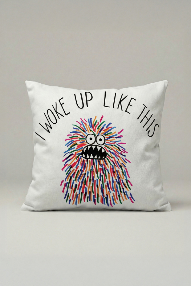 Colorful Character Cushion Cover 070 – 45X45 cm Decorative Pillowcase