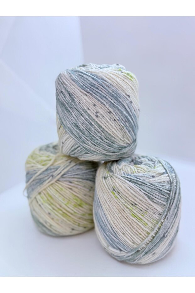 Ebruli Smart Hand Knitting Yarn Micro Acrylic Ultra Soft 5-Pack Baby Hand Knitting Yarn