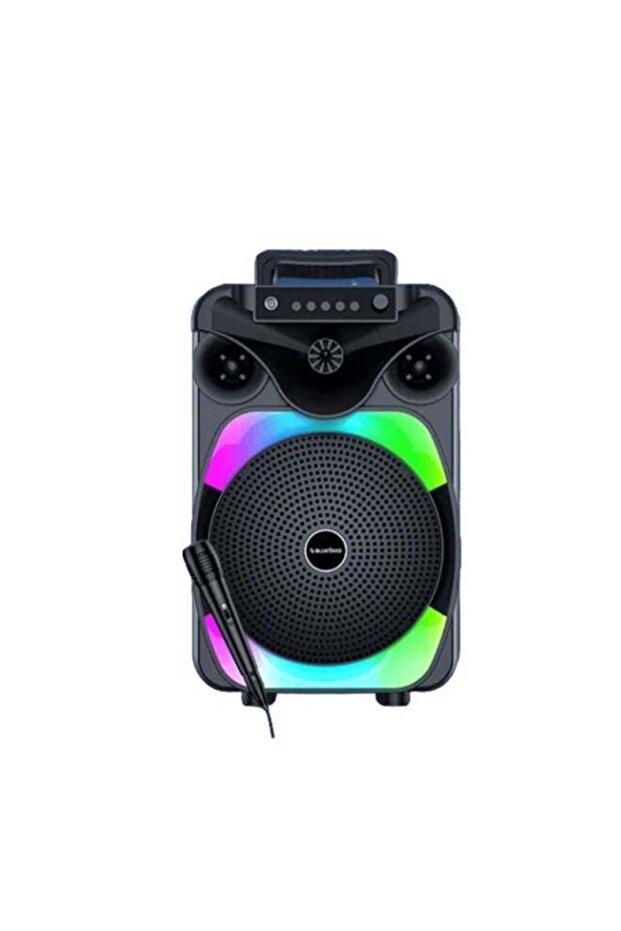 Wireless Karaoke Speaker with Mic BS119- Black