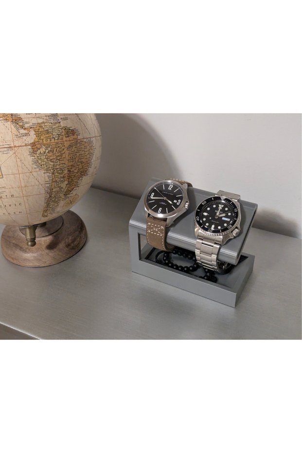 Modern Collector's Watch Display and Organizer Stand