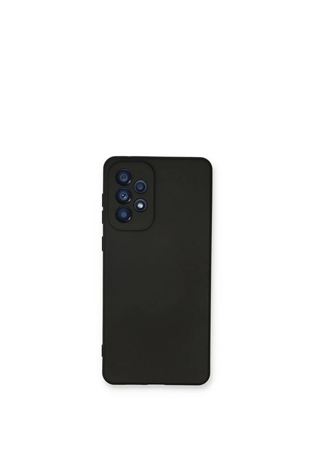 Samsung Galaxy A53 Compatible Black Velvet Phone Case with Velvet Interior