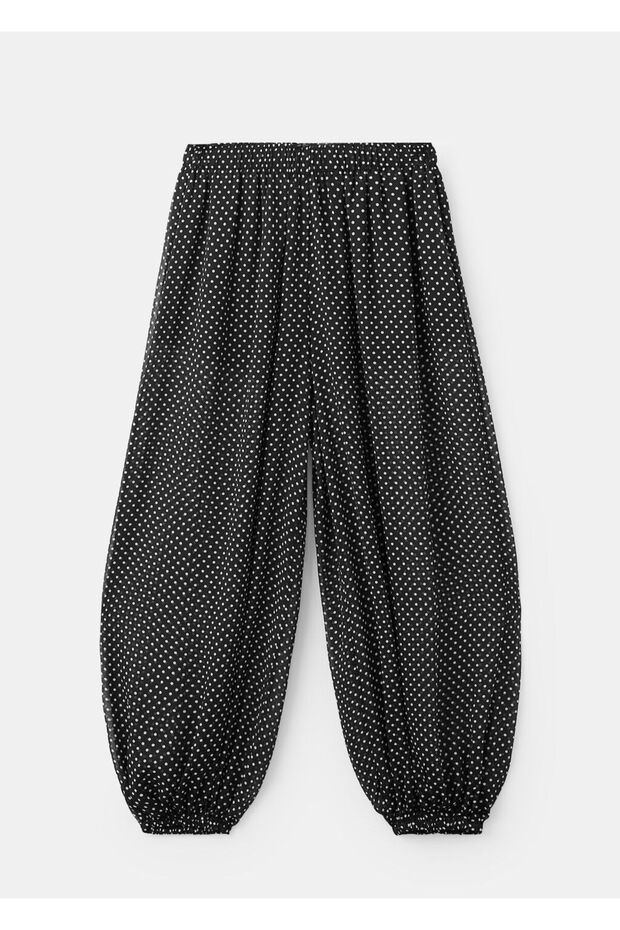 Polka dot balloon pants - 3