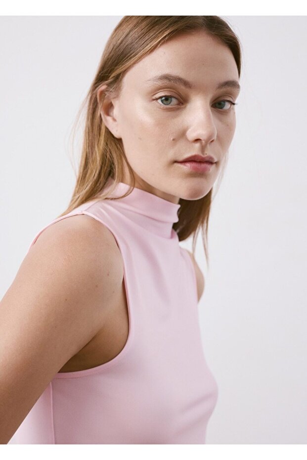 Perkins yaka dar kesim bluz - 6