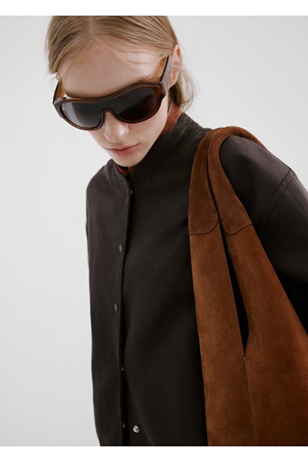 Lyocell bomber ceket - 7