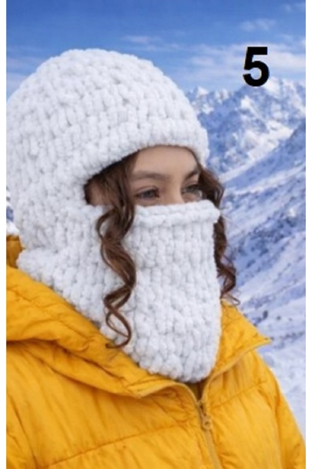 Bere Wegh Rumi Mask Without Ears Unise Snow Winter Mask Balaclava Beanie