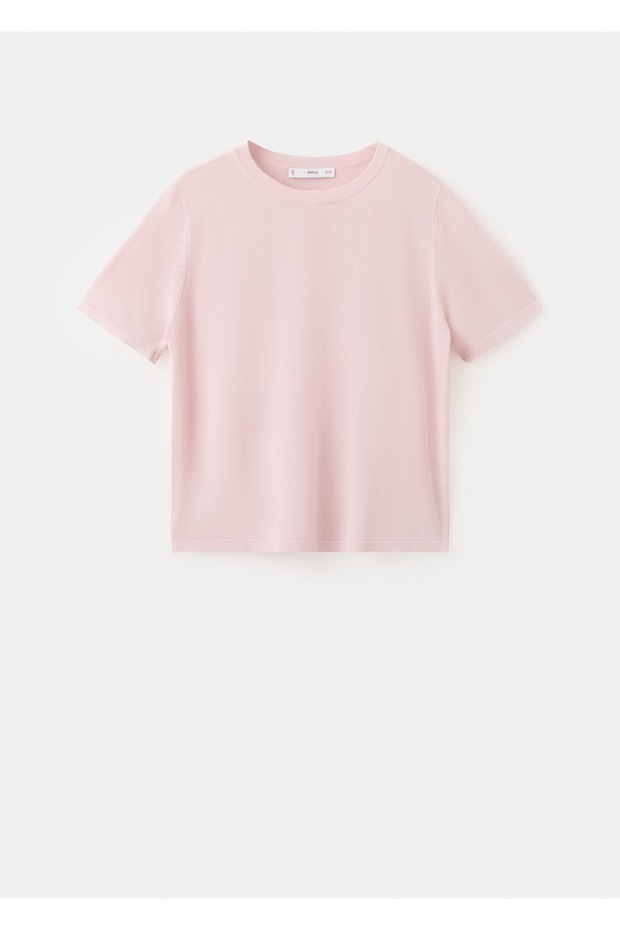 Kısa kollu triko tişört - 3