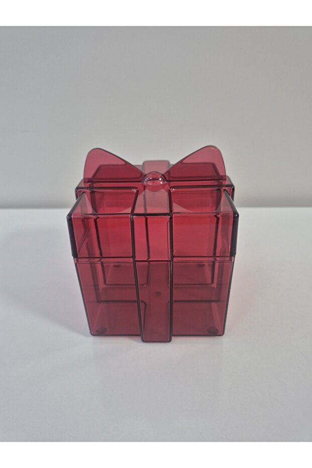 وعاء السكر باللون الأحمر - 1