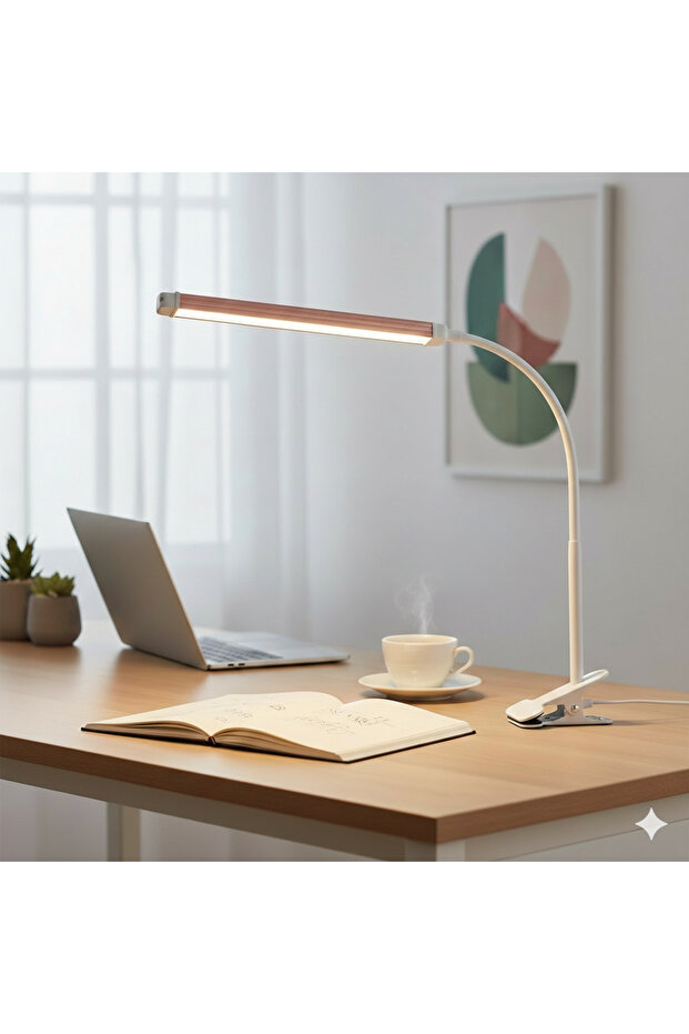 LED Table Lamp with Clip – Adjustable - 2