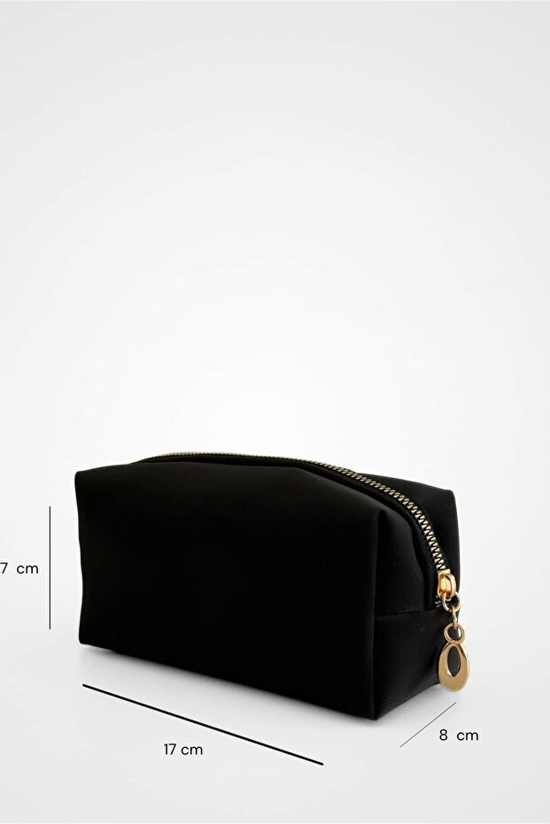 حقيبة مكياج أساسية سادة ولامعة - 2