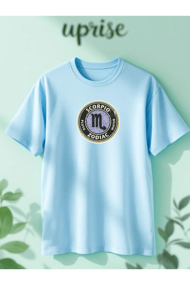 Scorpio Scorpio Zodiac Sign Astrology Zodiac Printed Cotton Oversize T-Shirt