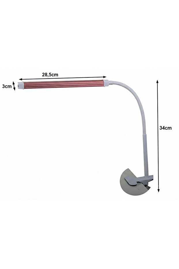 LED Table Lamp with Clip – Adjustable - 4