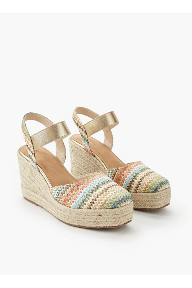 Women Wedge Heel Espadrille Sandals