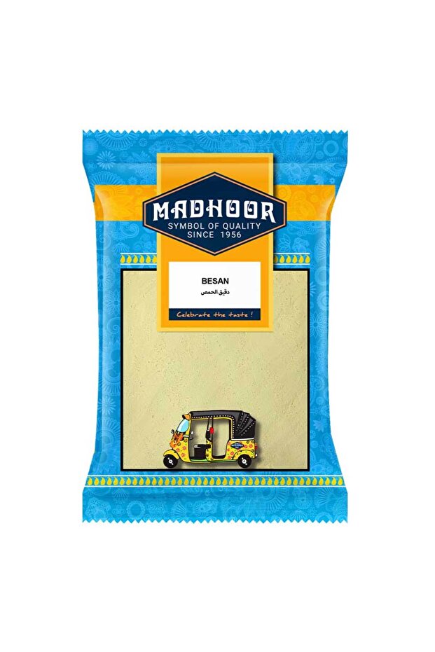 Besan Atta Premium Fine Ground Chickpea Gram Flour Mini (500g)