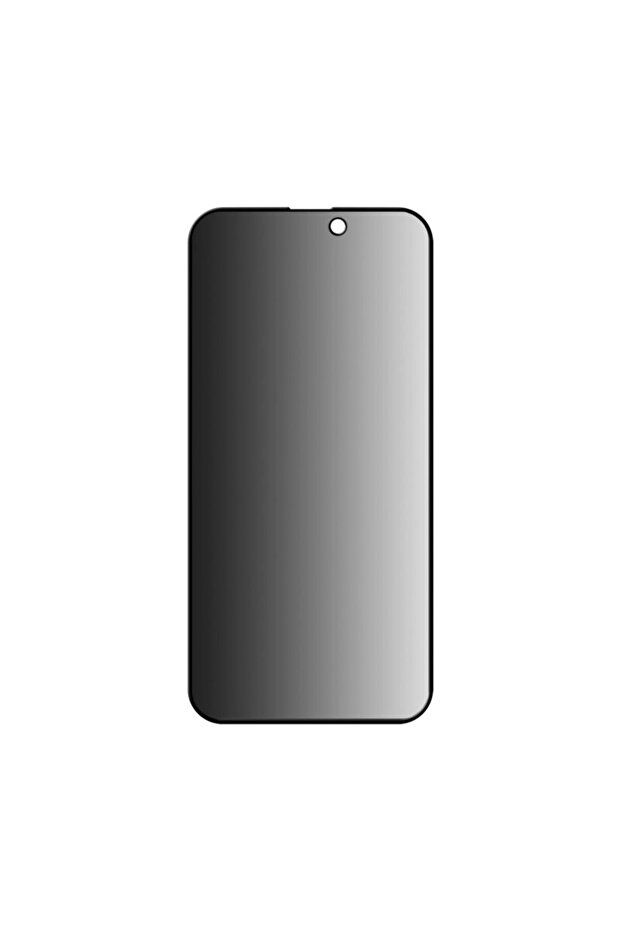 2.5D Privacy Screen Protector for iPhone 16, black - 2