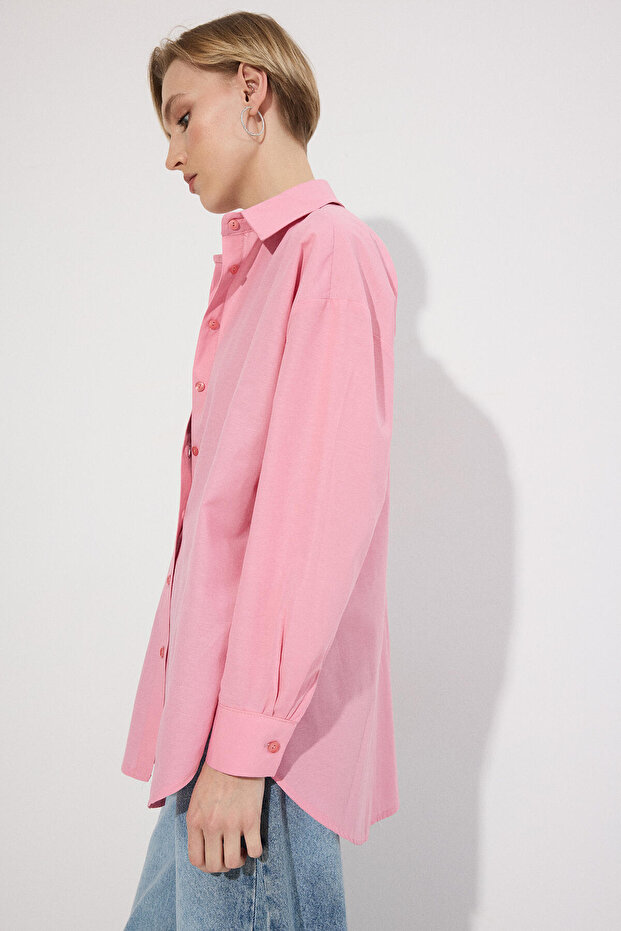 قميص أساسي كبير الحجم - 3