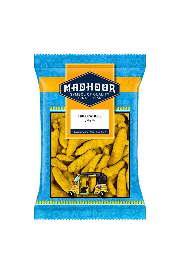Haldi Whole Whole Raw Dried Golden Turmeric Root Fingers (100g)
