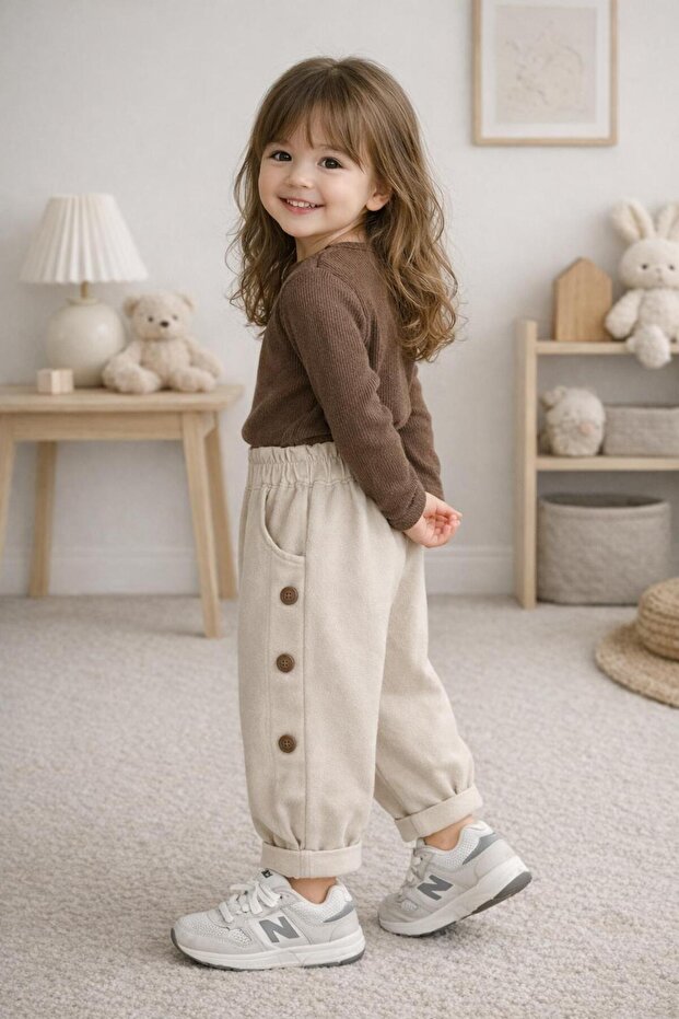 Girl's Pants and Badi Set