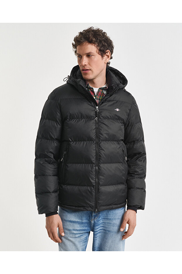 Erkek Siyah Regular Fit Active Cloud Mont - 1