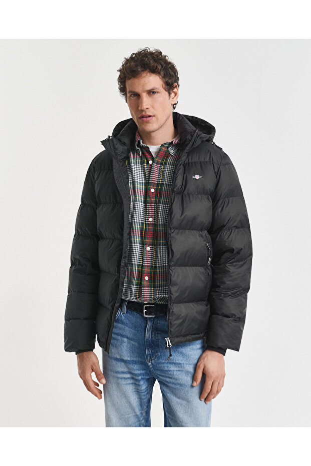 Erkek Siyah Regular Fit Active Cloud Mont - 2