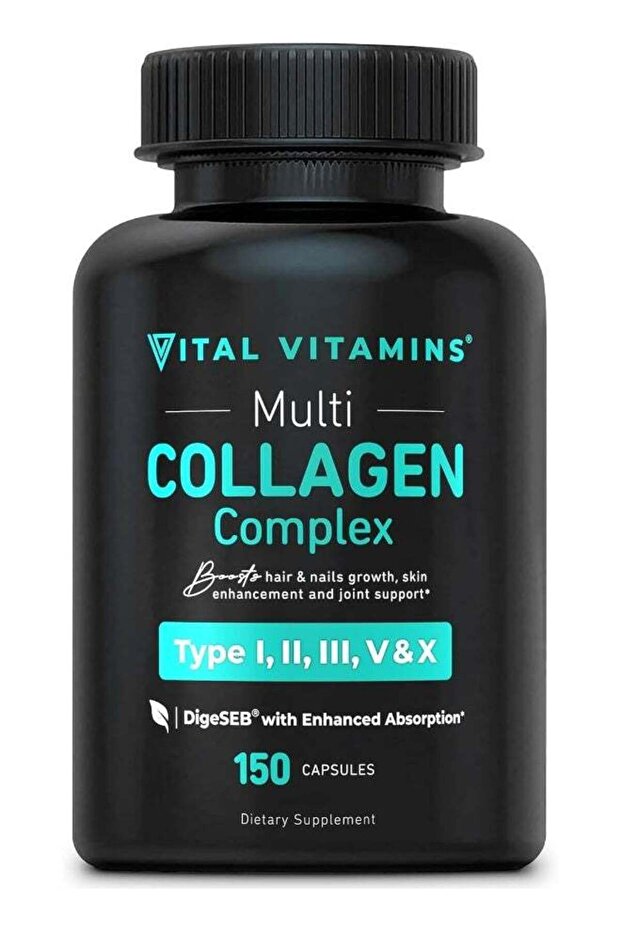Grass Fed Enhanced Multi Collagen Pills (150 Capsules 3300mg)
