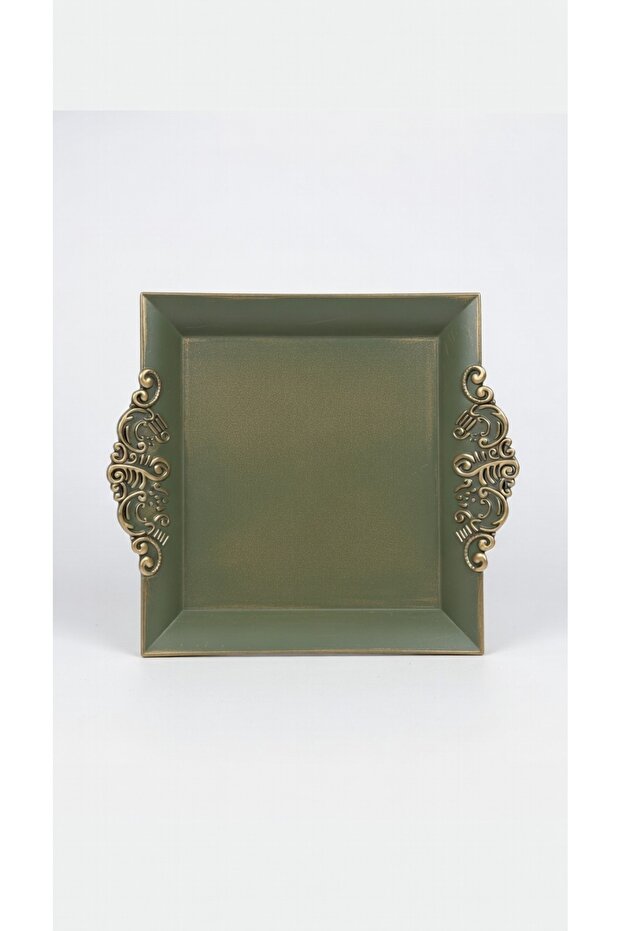 Baroque Antique Tray - 22X26 cm
