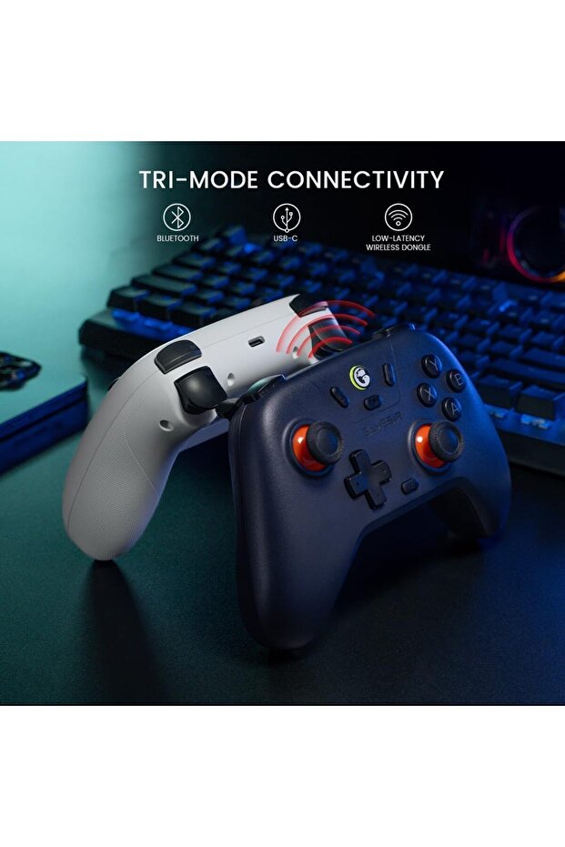 GameSir Nova Lite 2.4g Wireless Controller for Windows PC, iPhone, Android, Switch & Steam Deck, Blu - 5