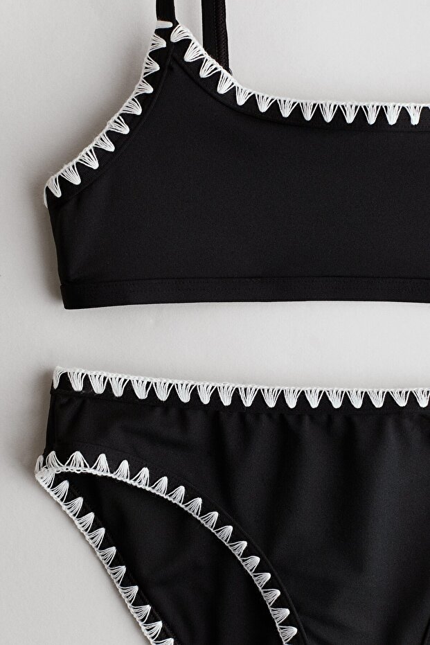 İşlemeli Bikini - 2