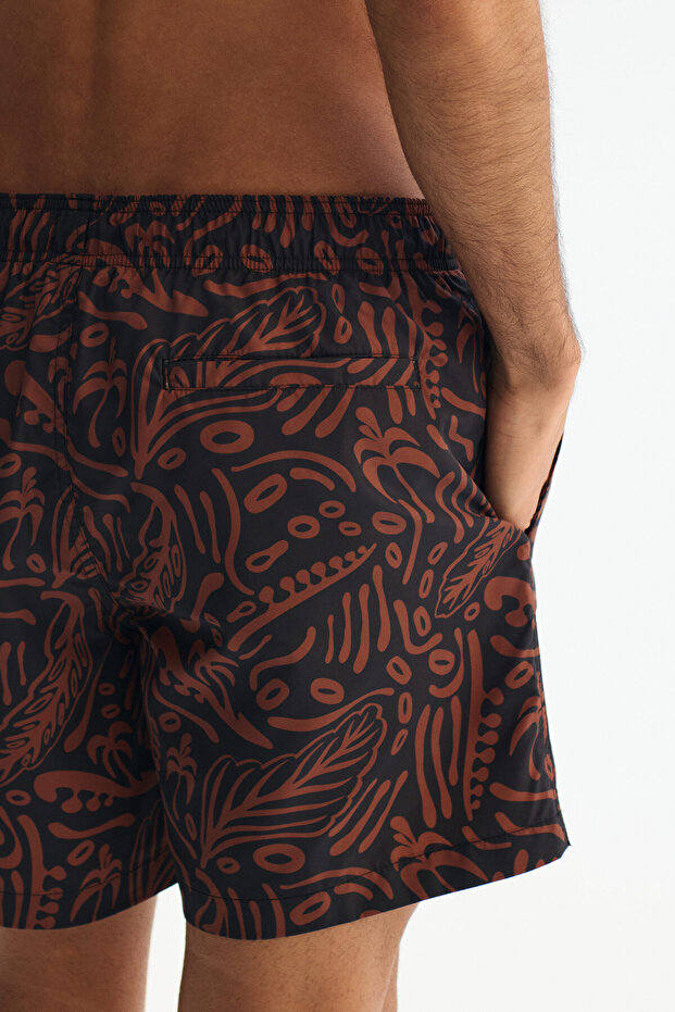 Desenli Şort Mayo - 3