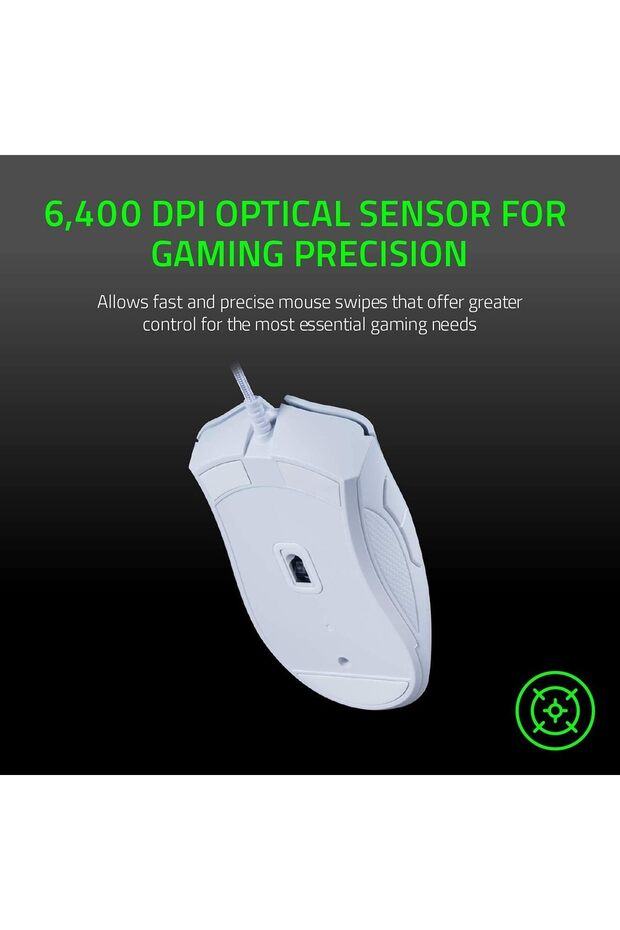 ماوس الألعاب Razer DeathAdder Essential: مستشعر بصري بدقة 6400 نقطة في البوصة، 5 أزرار قابلة للبرمجة، ميكانيكي - 5