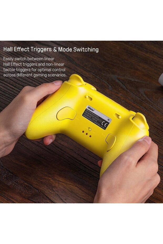 وحدة تحكم بلوتوث WeChip و8Bitdo Ultimate 2 (تحديث عصا التحكم TMR)، حلقة نار RGB، هال قابلة للتبديل - 3