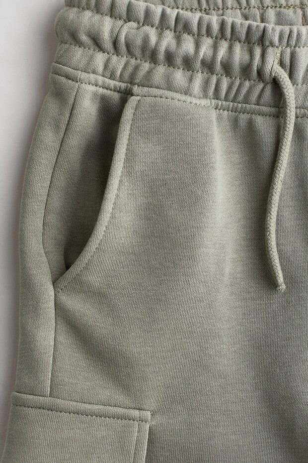 Kargo Sweatshirt Şort - 2