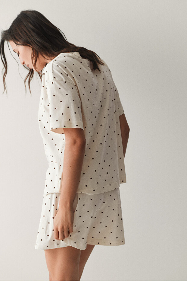 Baskılı Pijama Takımı - 3