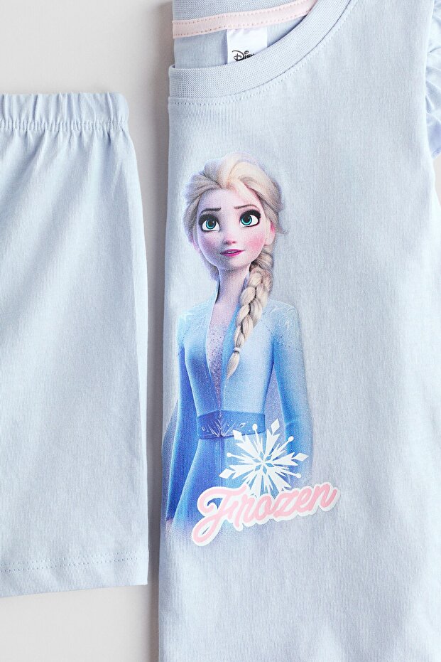 Baskılı Pijama Takımı - 2