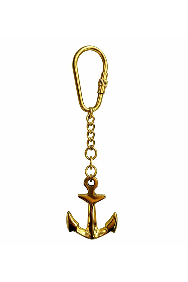 Brass Anchor Keychain 2512E