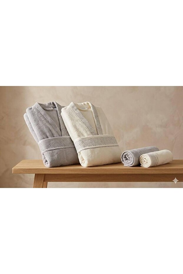 Nev Twill Gray-Cream Family Set