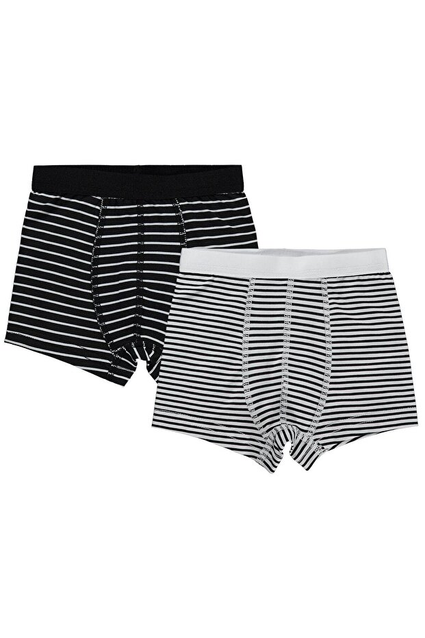 Striped 2-10 Years Old Boys' 2-Piece Boxer Set