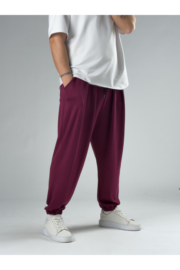Pleated Cherry Men's Jogger Pants Coc2859